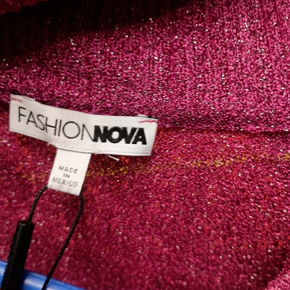 Chico's Pink Ribbed Button Down Shirt - Picture 14 of 14